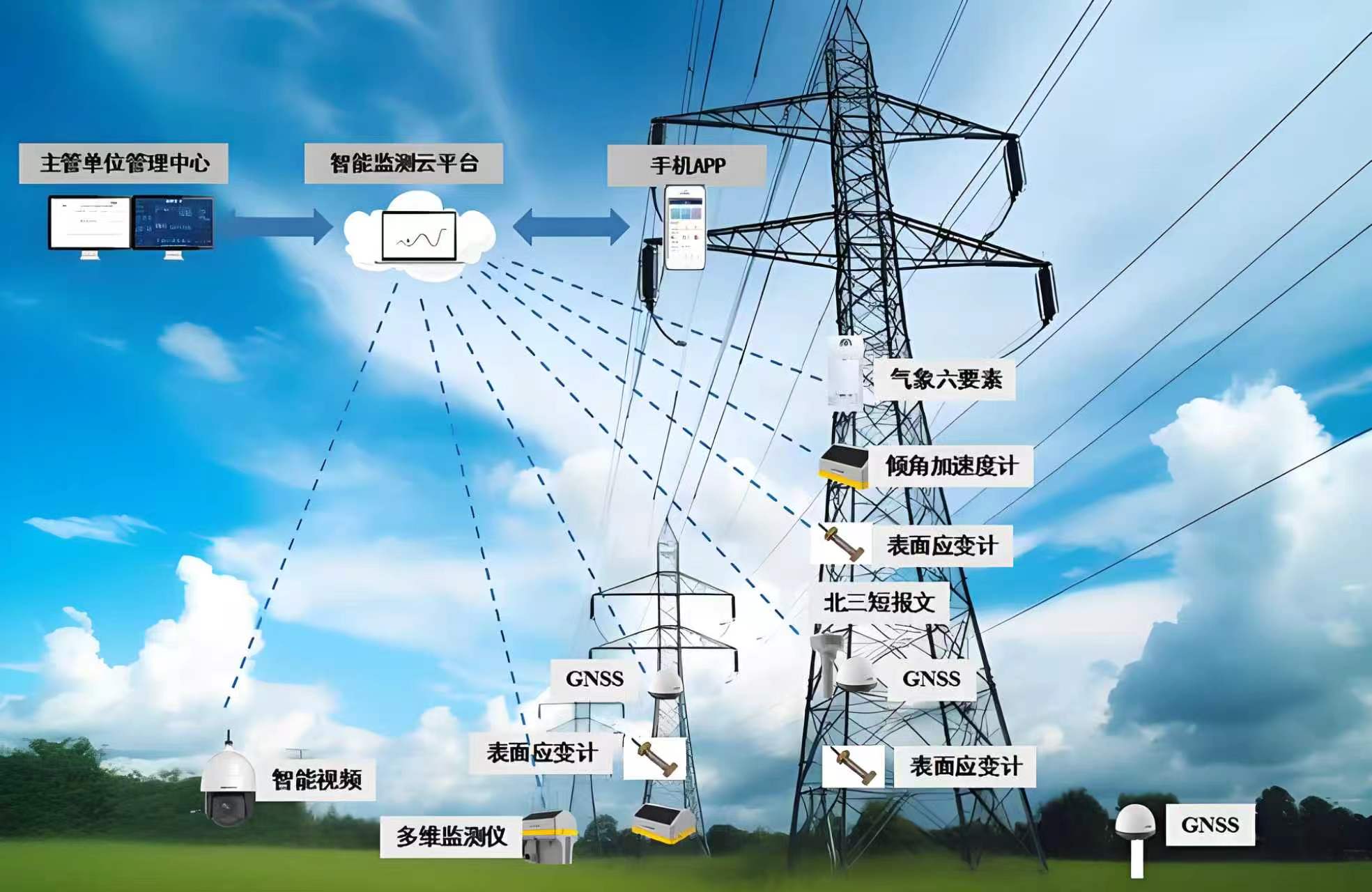 电力铁塔监测